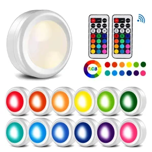 A Multi-Color selectable, LED Night Light  with Remote