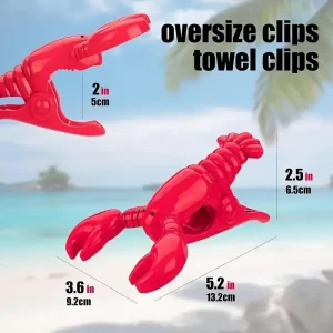 Unique Towel Clips For Beach and Cruise