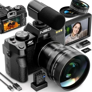 48MP Digital Camera with 16X Digital Zoom