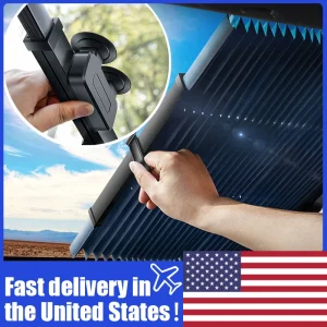 Retractable Car Window Sunshade